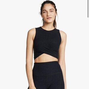 Beyond Yoga Women's Spacedye Crossroads Bralet - Black